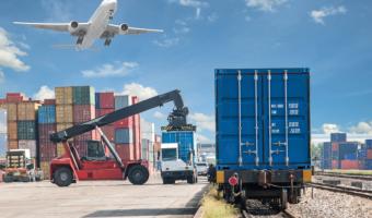 transportation train plane and truck